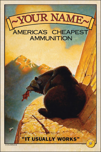 <b><i>Lesters Ammunition</i> (bear)<br>CUSTOMIZE!</b>