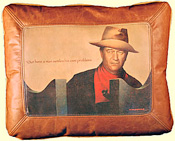 JW Leather Pillow