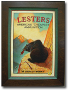 Framed Originals - Lesters Bear